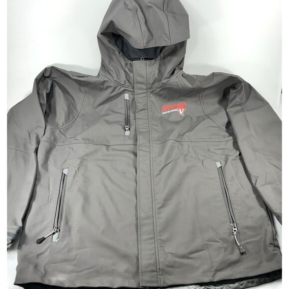 UVA-Wise Cavaliers Under Armour 2XL Grey Hooded Insulated Full Zip Jacket - Picture 1 of 12